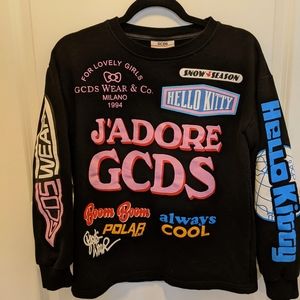 GCDS x Hello Kitty M cotton sweatshirt
